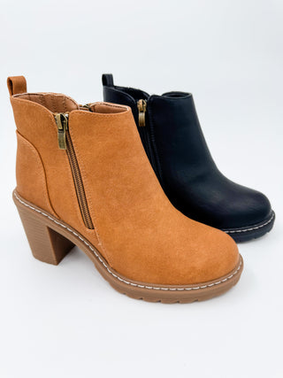 Corkys Adore You Faux Leather Booties - 2 colors!