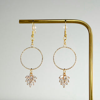 Making it Happen Gold Drop Earrings