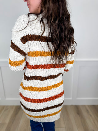 Morning Banter Knit Long Sleeve Cream Avery Mae Cardigan