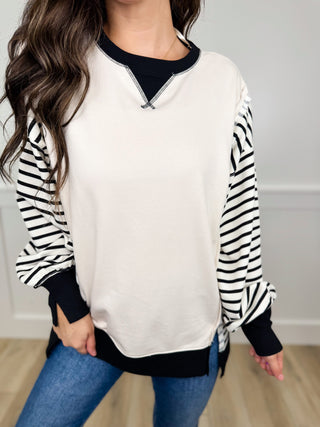 Almost Like Fate Cotton Blend Long Sleeve Avery Mae Top - 5 colors!