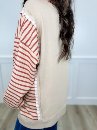 Almost Like Fate Cotton Blend Long Sleeve Avery Mae Top - 5 colors!