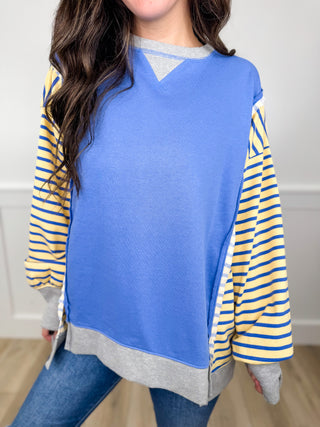 Almost Like Fate Cotton Blend Long Sleeve Avery Mae Top - 5 colors!