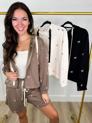 Party's Over Rayon Blend Avery Mae Full Zip Hoodie Sweatshirt - 3 colors!