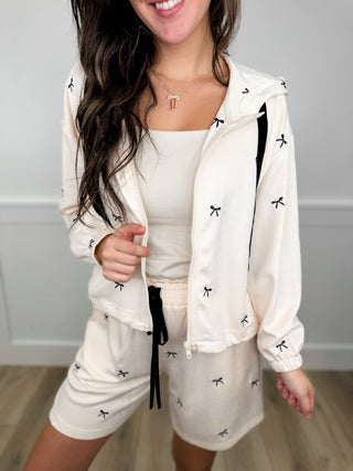 Party's Over Rayon Blend Avery Mae Full Zip Hoodie Sweatshirt - 3 colors!