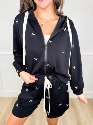 Party's Over Rayon Blend Avery Mae Full Zip Hoodie Sweatshirt - 3 colors!