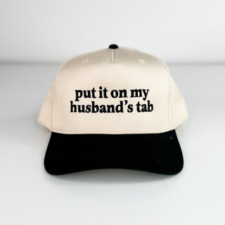 On My Husband's Tab Hat