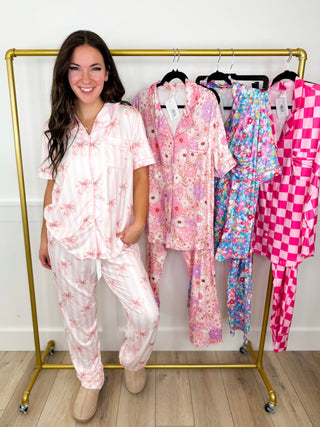 Shirley & Stone Unwind Time High Rise PJ Set - 4 options!