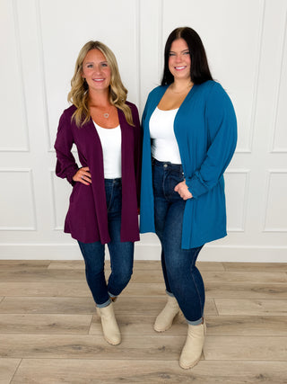 Dear Scarlett Wishes Do Come True Wrinkle-Free Long Sleeve Cardigan - Multiple Colors