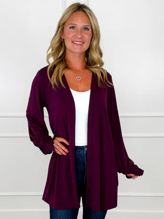 Dear Scarlett Wishes Do Come True Wrinkle-Free Long Sleeve Cardigan - Multiple Colors