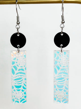 Spidey Senses Acrylic Drop Earrings