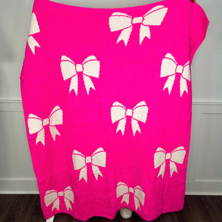 Comfort Starts Now Pink Throw Blanket