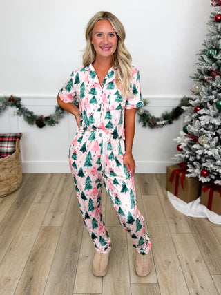 Shirley & Stone Most Wonderful Time of the Year High Rise PJ Set - 2 options!