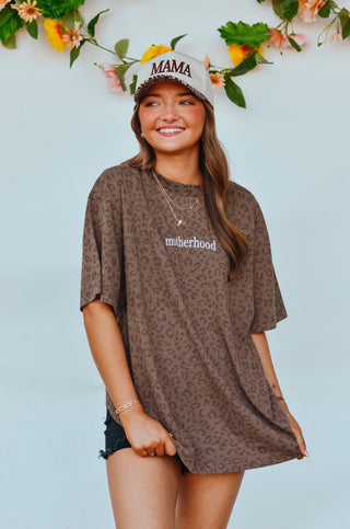 PRE-ORDER SB Motherhood Leopard Tee