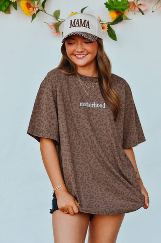 PRE-ORDER SB Motherhood Leopard Tee