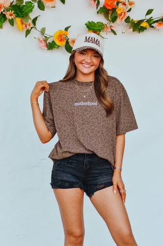 PRE-ORDER SB Motherhood Leopard Tee