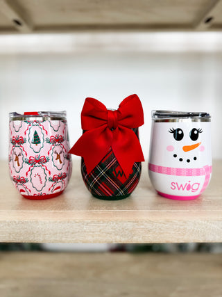 Swig Holiday Special 12 oz Stemless Wine Tumbler - 7 options!