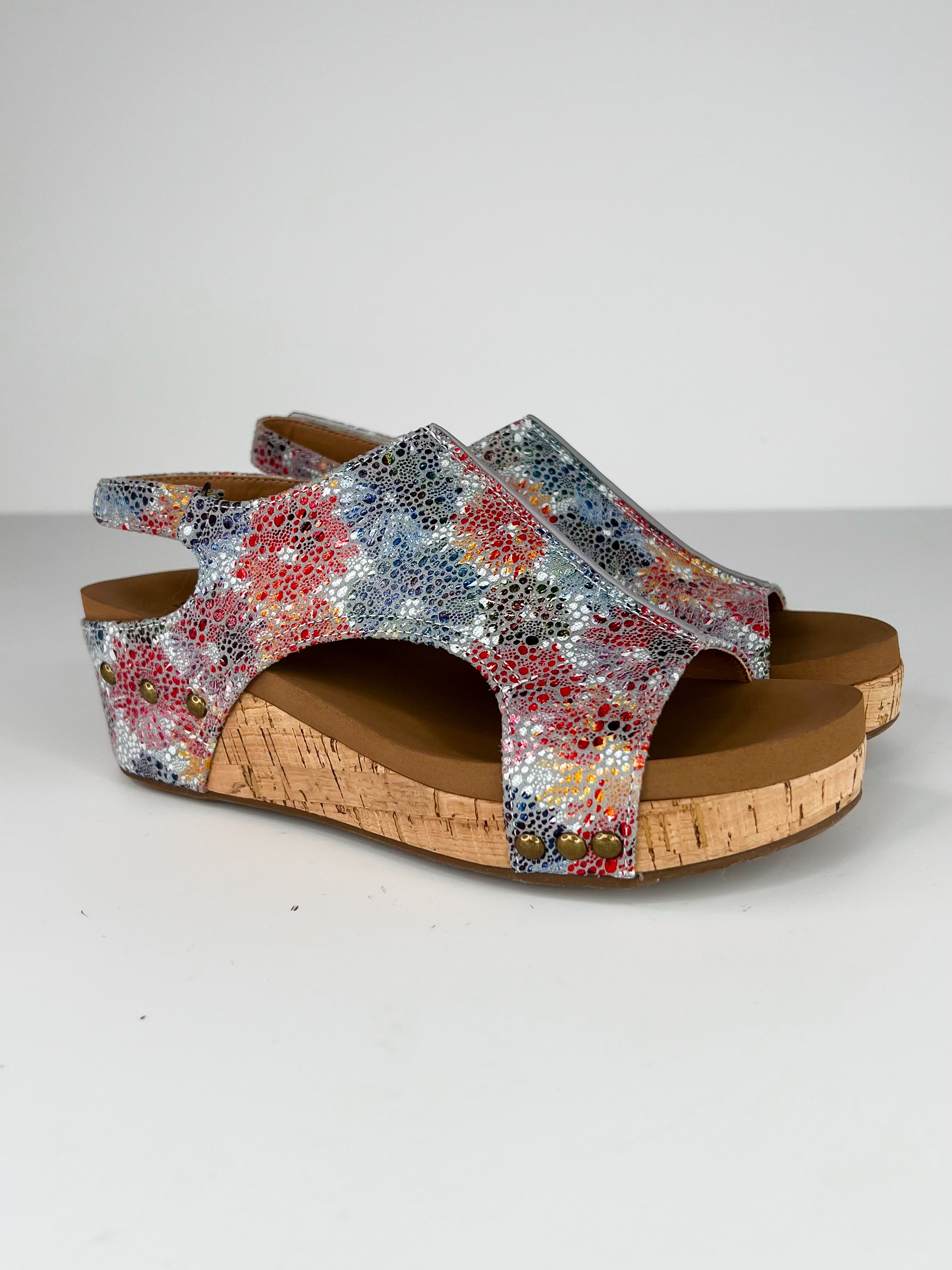 Corkys Party Crashing Faux Leather Wedges colors! – Avery Mae