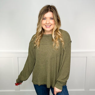 I Know You Ribbed Long Sleeve Avery Mae Top - 7 colors!