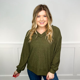 Makes Me Think Ribbed Long Sleeve Avery Mae Top - 7 colors!