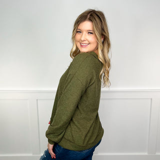 Makes Me Think Ribbed Long Sleeve Avery Mae Top - 7 colors!