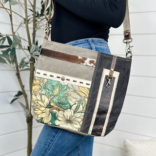 She's a Keeper Canvas Crossbody Bag