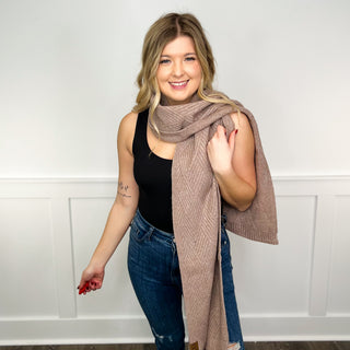 A Winter Wrap Up Knit Scarf - 5 colors!