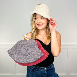 Feeling Warm Sherpa Bucket Hat - 4 colors!