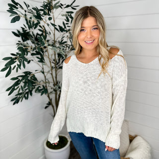 Don't Lead Me on Knit Long Sleeve Avery Mae Sweater Top - 4 colors!