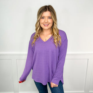 Still Gets to Me Ribbed Long Sleeve Avery Mae Top - 4 colors!