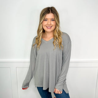 Still Gets to Me Ribbed Long Sleeve Avery Mae Top - 4 colors!