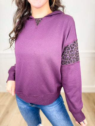 Maybe I Will Knit Long Sleeve Avery Mae Hooded Top - 2 colors!