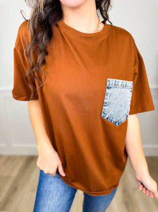 Sew In Love Again & Again Cotton Short Sleeve Avery Mae Top - 5 colors!