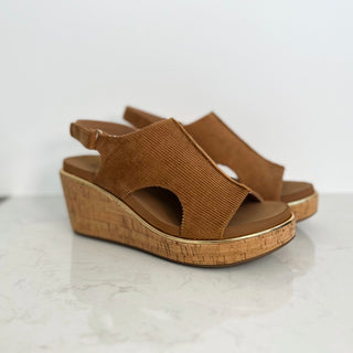 Corky Head Turner Corduroy Wedges - 3 colors!