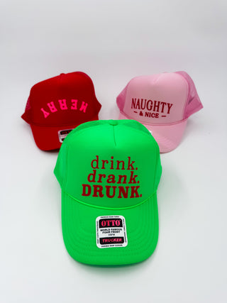Sleigh Day Style Trucker Hat - 3 colors!