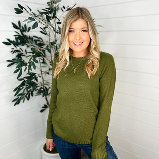 Always Be Different Knit Long Sleeve Avery Mae Sweater Top - 9 colors!