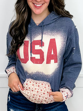 Party in the U.S.A. Avery Mae Hoodie Sweatshirt - 2 colors!