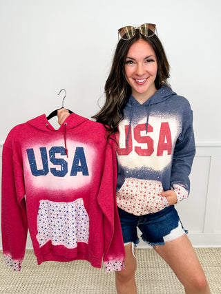 Party in the U.S.A. Avery Mae Hoodie Sweatshirt - 2 colors!