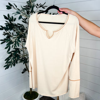 Exactly as You Are Ribbed Long Sleeve Avery Mae Top - 4 colors!