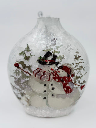 Snowscape Light Up Shelf Decor