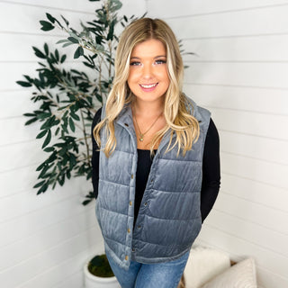 Hem & Thread Small Town Gal Velvet Vest - 3 colors!