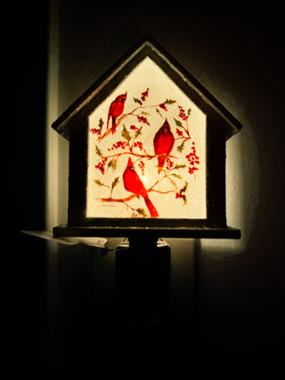 Cardinal Comfort Frosted Night Light