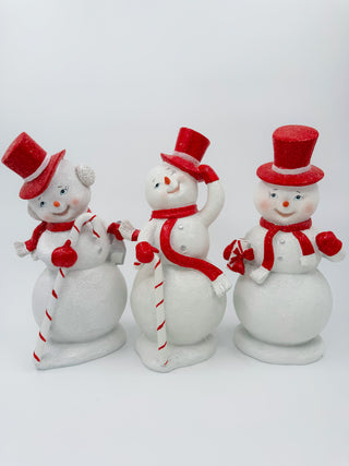Holiday Shimmer Snowman Decor - 3 options!