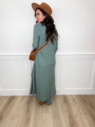 Dear Scarlett Just Trust Me High Rise Knit Wide Leg Lounge Set - 8 colors!