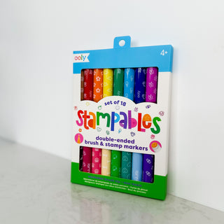 Colorful Stamp Markers - 18 piece set!