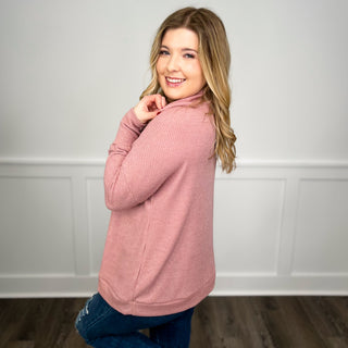 I Am That Girl Ribbed Long Sleeve Avery Mae  Sweater Top - 9 colors!