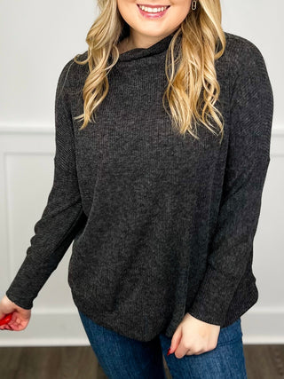 I Am That Girl Ribbed Long Sleeve Avery Mae  Sweater Top - 9 colors!