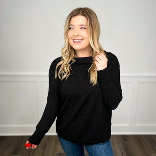 I Am That Girl Ribbed Long Sleeve Avery Mae  Sweater Top - 9 colors!