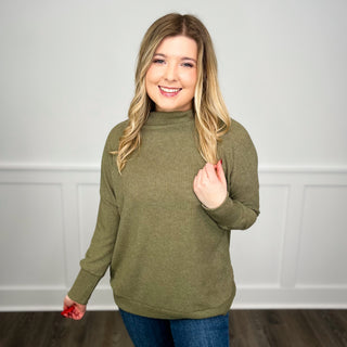 I Am That Girl Ribbed Long Sleeve Avery Mae  Sweater Top - 9 colors!