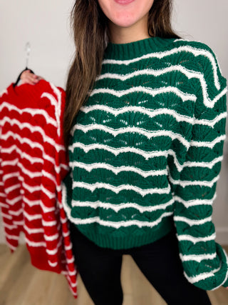 Dear Scarlett Owe it to You Knit Long Sleeve Sweater Top - 2 colors!