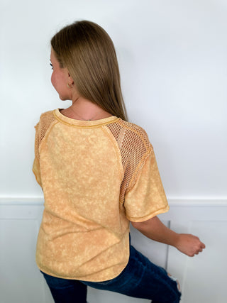 All About You Cotton Blend Short Sleeve Avery Mae Top - 2 colors!